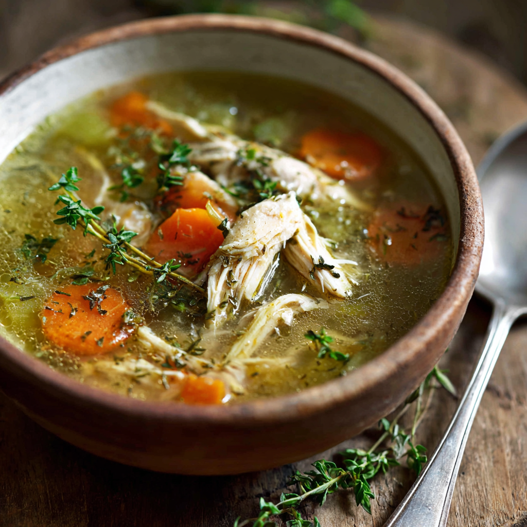 Detox Chicken Soup